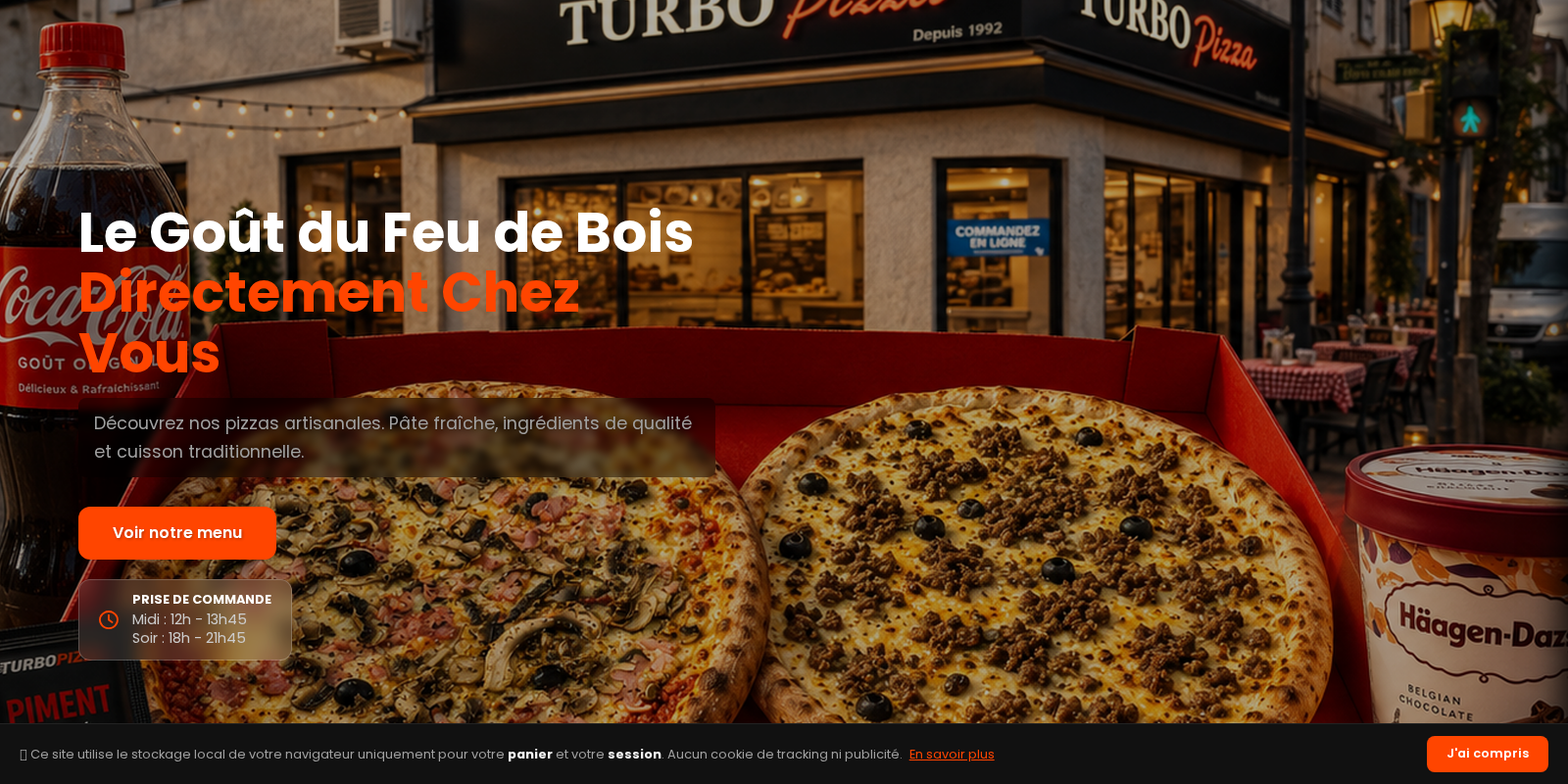 Réalisation — Turbopizza